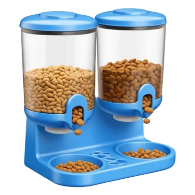 dog food dispenser sticker