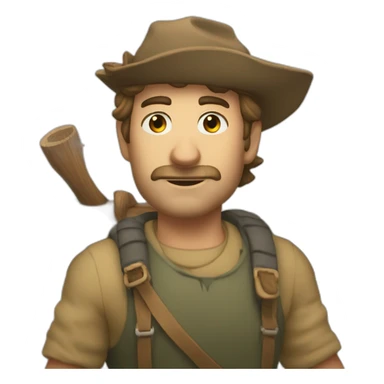 Who's gonna carry the boats and the logs? sticker