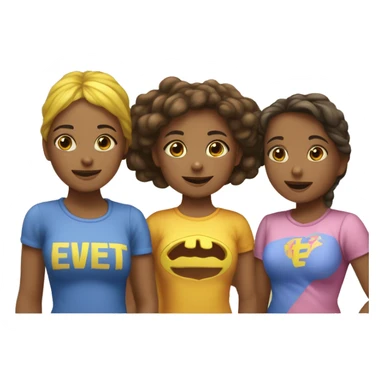 Les supers nanas sont trois petites filles dotées de super-pouvoirs dont la mission est de sauver le monde.
 sticker