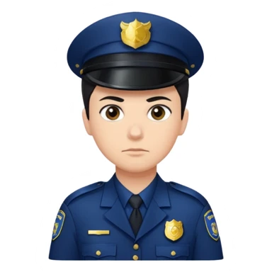 police officer

 sticker
