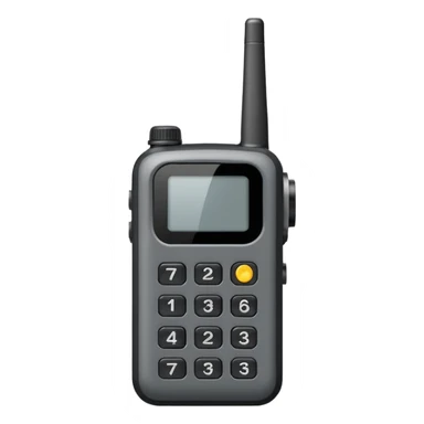 Walkie Talkie  sticker