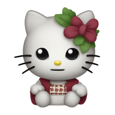 Latvian hello kitty sticker