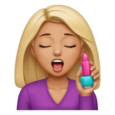 Slay girl emoji💅🥱böyle yap sticker