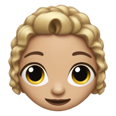 Una gata con uñas sticker