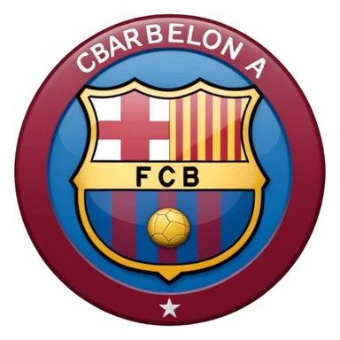 Fc Barcelona badge sticker