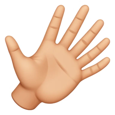 Mirror of this emoji👌. Left hand ok emoji sticker