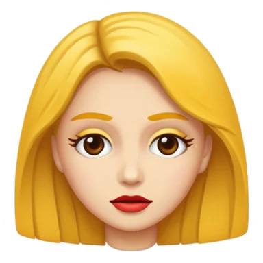 Actress dramatic faint sticker