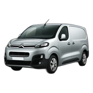 citroen jumpy 2008 silver grey atlante exclusive sticker