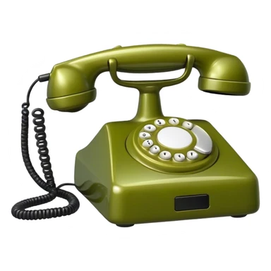 olive color phone sticker