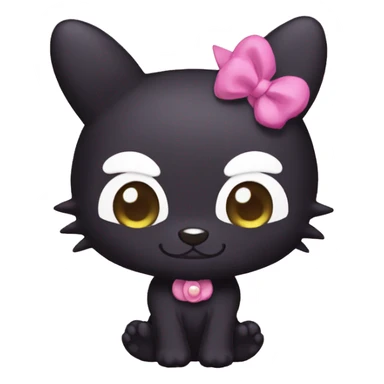 sanrio kuromi anthro sticker