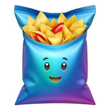 chips bag sticker