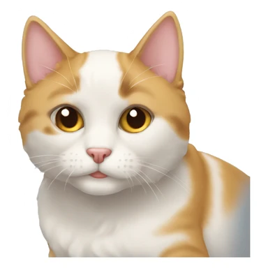 Metade cachorro e metade gato sticker