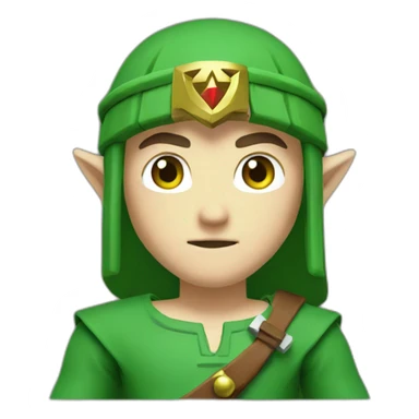 Link, the legend of Zelda sticker