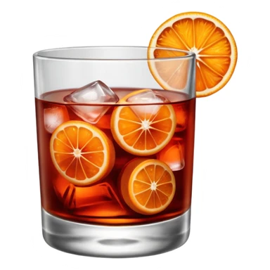 negroni cocktail sticker