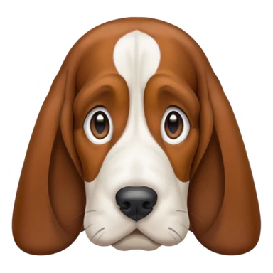 Basset hound sticker