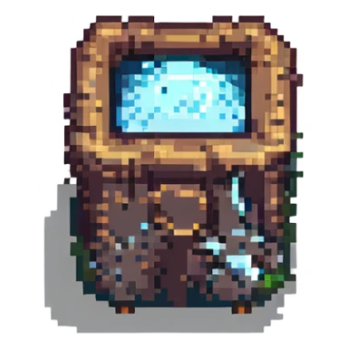 anvil pixel art style sticker