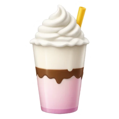 Cute coquete milkshake sticker