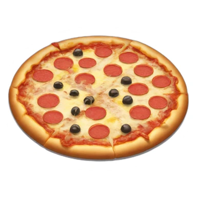 Homer Simpson mange pizza sticker