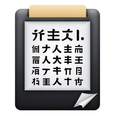 A Slack emoji to express "日本語営業資料" - simple and intuitive sticker