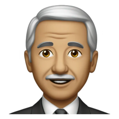 President of algeria sticker