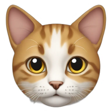 cat as a proger sticker