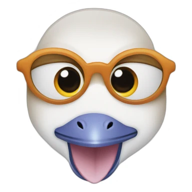 White-car-Mandarin duck eyes sticker
