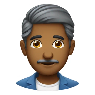 Portuguese Sri Lankan man  sticker