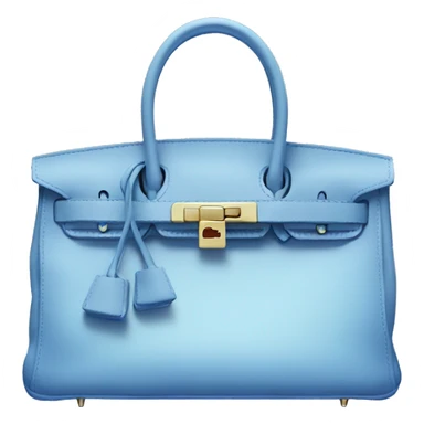 Blue Birkin Bag sticker