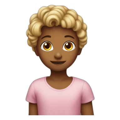 Innocent child getting fanned  sticker