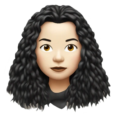 Bjork debut  sticker