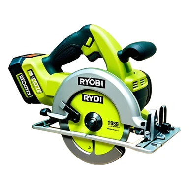 RYOBI ONE+ HP 18V Brushless Cordless 7-1/4 in. Circular Saw (Tool Only) PBLCS300B emoji style  sticker