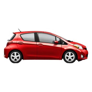 toyota yaris 2009 hatchback 5 doors sticker