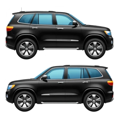 suv side view sticker