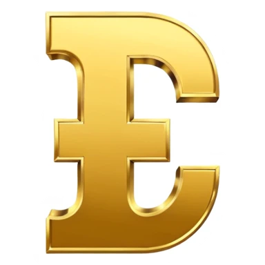 Currency crypto money symbol for the money "Fcoins" big letter F, casino coin colored

Dont make an E sticker