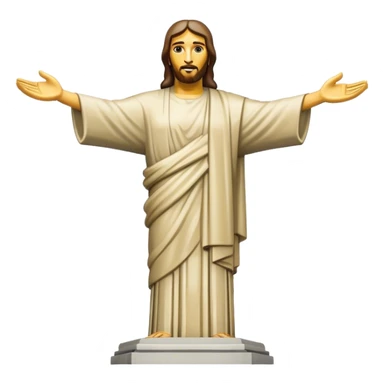 brazil's Christ the Redeemer sticker