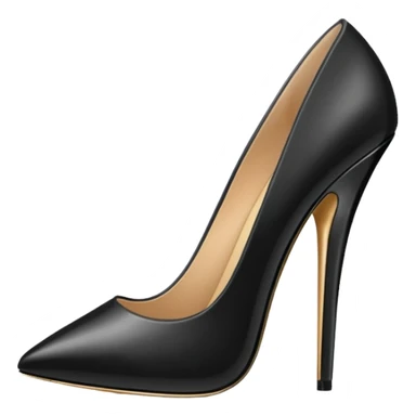 black high heels sticker