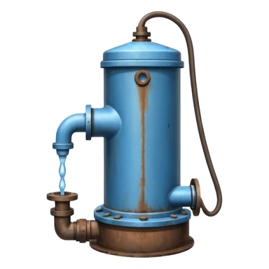 well water pump sticker