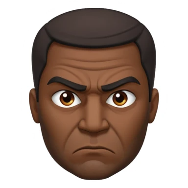 angry Iraqi, in profile sticker