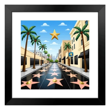 Hollywood Walk of Fame

 sticker