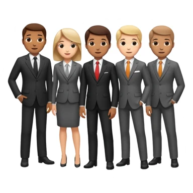 group of people, media agency sticker