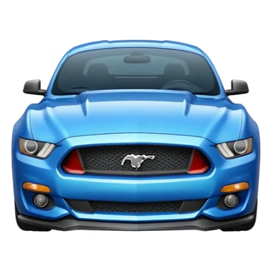 Create a mustang 309emoji sticker