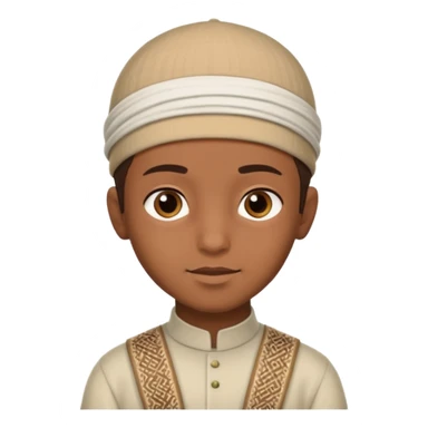 muslim boy guy kid sticker