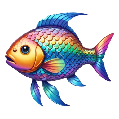A fish representing im sorry for your loss sticker
