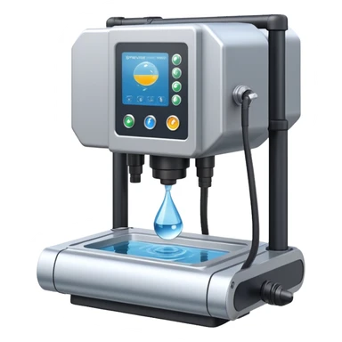 Water quality monitoring system with DUV photodetector sensor sticker