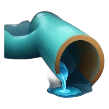 Pipe water leak sticker