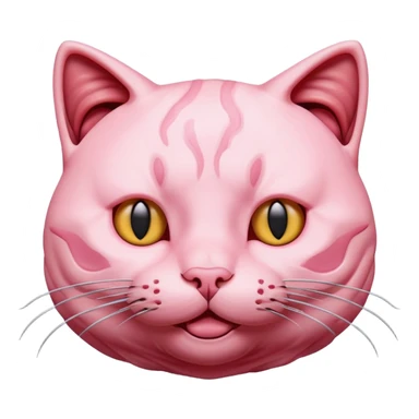 cat made of meat sticker