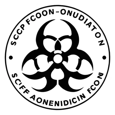 Scp foundation official logo sticker