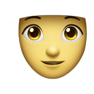 cute space black robot sticker