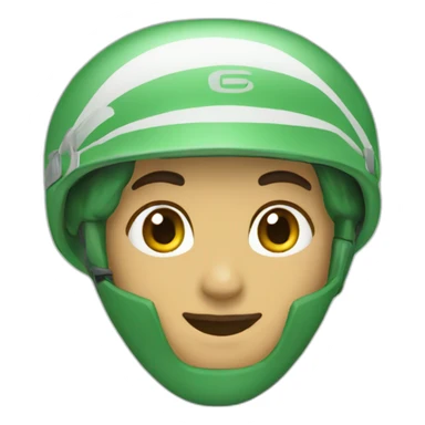 Casablanca Green sticker