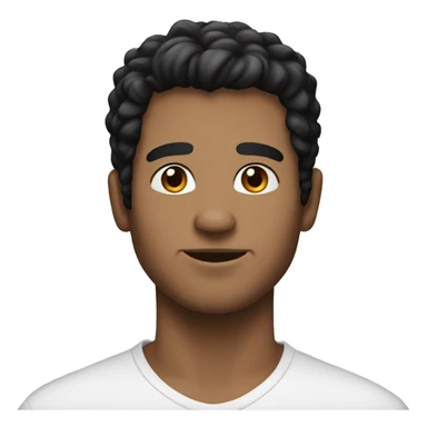 Men with black hair his age between 24-25 has a great look, A little white and his hair is on the side sticker